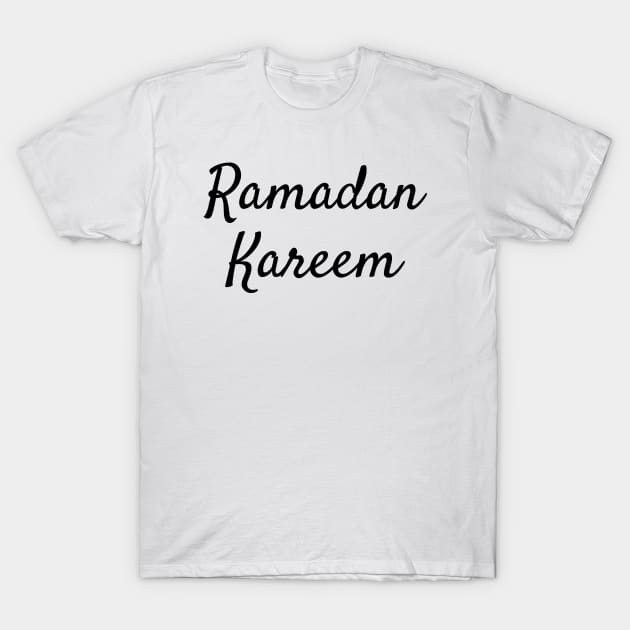 Ramadan Kareem T-Shirt by ahmadzakiramadhan